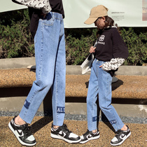 Girl Jeans Spring Fall Outside Wearing 2022 New Spring Dress Girls Great Kids Casual Long Pants Spring Children Pants