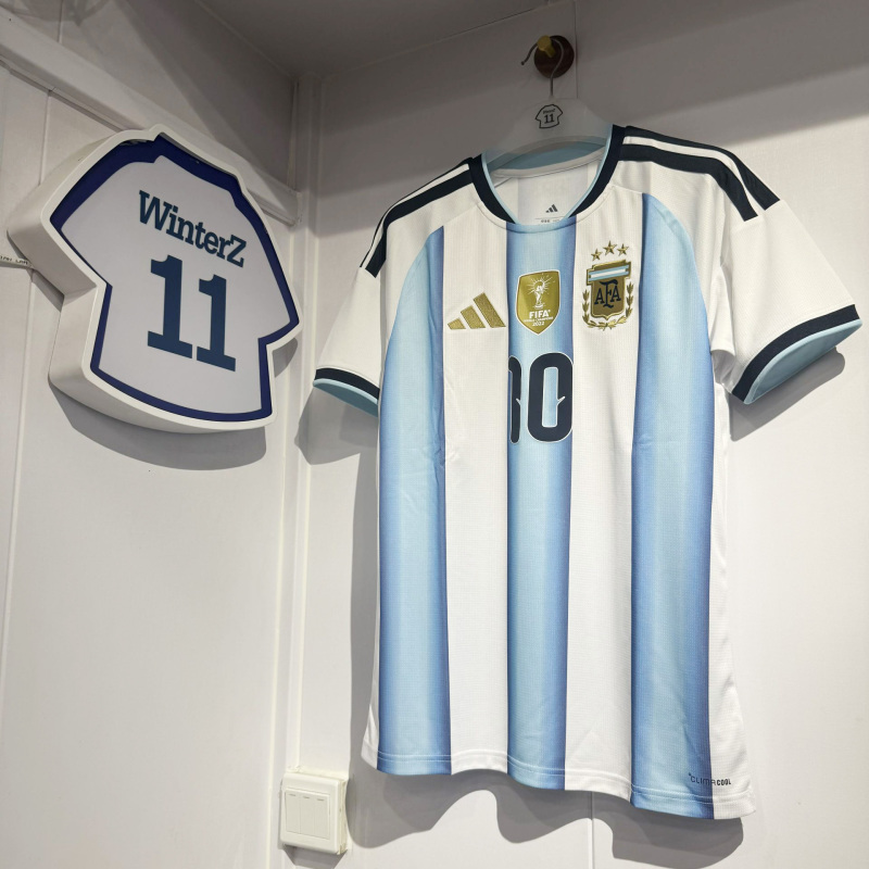 Authentic Adidas Argentina 2026 North America World Cup Home Short-Sleeved Fan Version Jersey Messi Jm8396 Authentic Adidas Argentina 2026 North America World Cup Home Short-Sleeved Fan Version Jersey Messi Jm8396