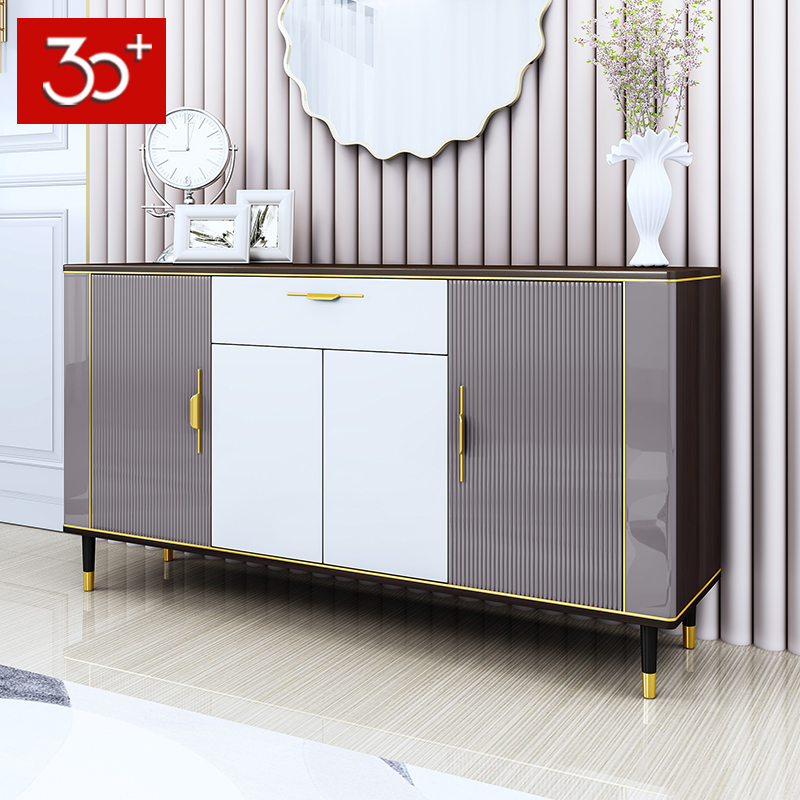 Italian light luxury dining cabinet Modern simple household living room dining room tea cabinet storage cabinet Multi-function storage cabinet