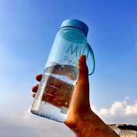 便利100 Портативный пластиковый креативный трендовый стакан, защита при падении, градиент, популярно в интернете