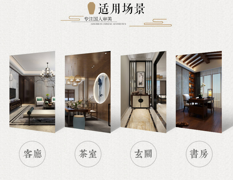 Jingdezhen ground vase I and contracted large ceramic opening taking the hotel lobby decoration flower arranging furnishing articles