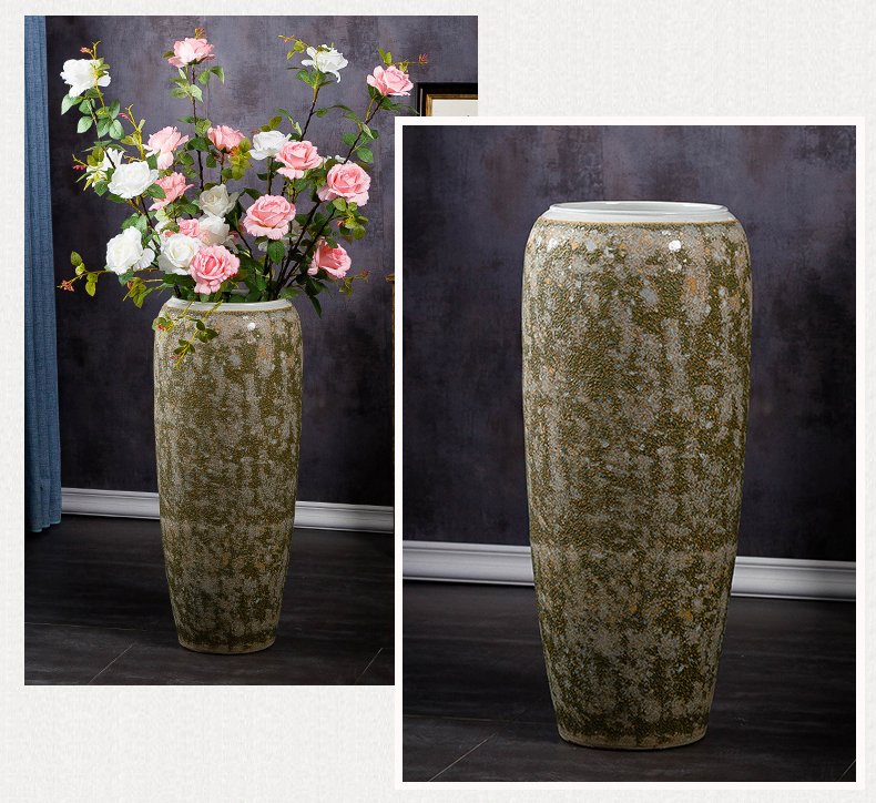 Restoring ancient ways of jingdezhen ceramic big vase landed the dried flower arranging furnishing articles window decoration hotel villa decoration POTS