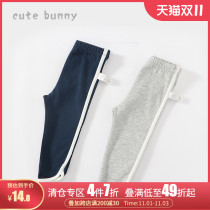 Girls leggings baby girl Autumn infantile Western style cotton elastic outer wear wild zhong xiao tong long pants