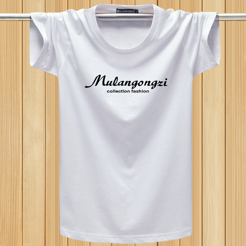 Mùa hè áo khoác ngắn tay áo thun cotton t-shirt đơn giản thở xâm nhập trung niên nam lỏng cha mỏng kích thước lớn