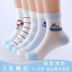 Trẻ em Socks Summer Thin Lưới Thuyền Socks Breathable Cô gái Sock bé Xuân Ice Stocking Kids Socks 