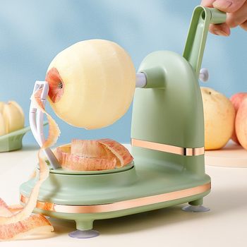 New Hand-Cranked Apple Peeler, Household Apple Peeling Machine, Multi-Functional Fruit Peeling Knife, Pear Peeling Tool