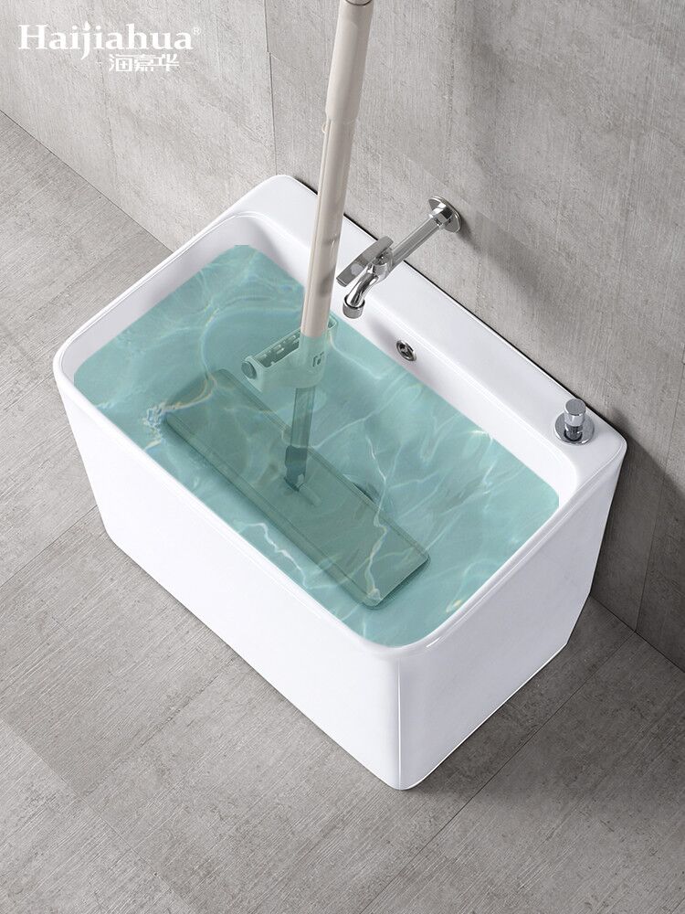 Haijiahua balcony wash mop pool sink household ceramic mop pool toilet mop pool large and small mop pool