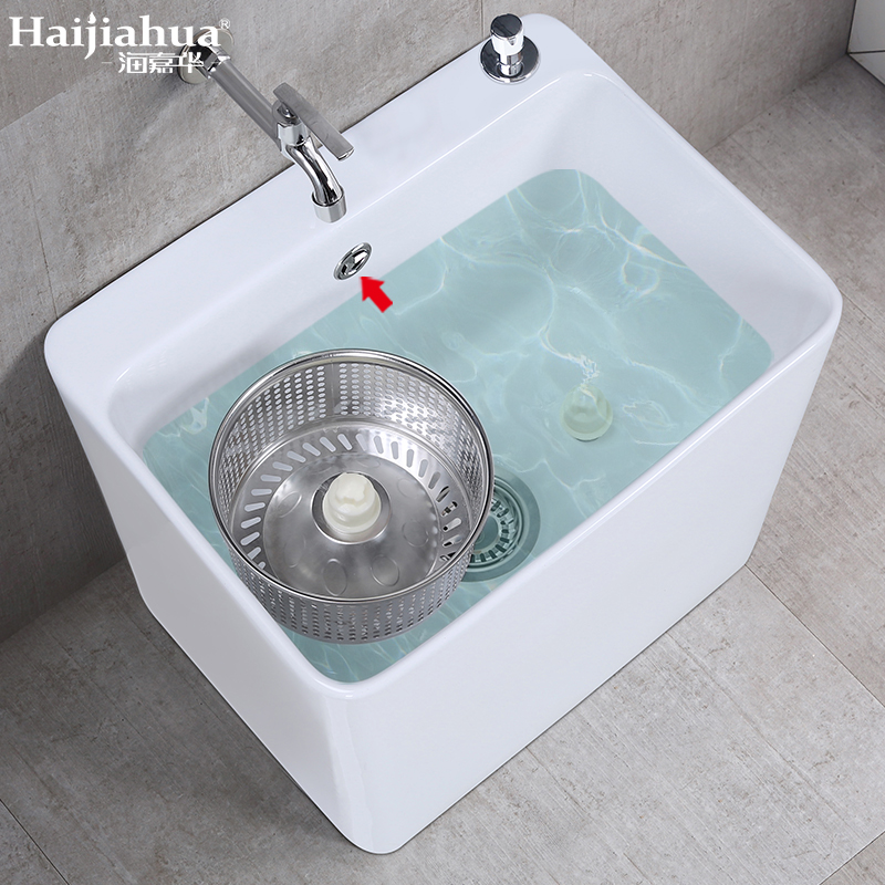 Higawar double drive wash mop pool balcony bathroom rotating mop pool home ceramic pier cloth pool tow pa pool