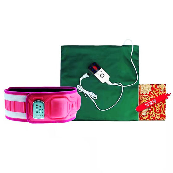 Sun Quan Amy Beauty Salon's special Sun Quan Amy hot compress pack vibration massage belt warm palace heating pad abdominal control