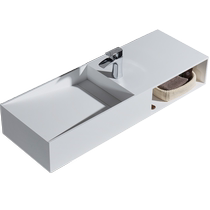 Travell artificial stone wall-mounted wash basin PMMA bathroom home wash basin wall-mounted wash cabinet basin