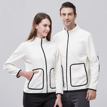 2023 New Fleece Sweater Jacket Plus Velvet Jacket Liner Polar Fleece Couple Fleece Jacket Outdoor