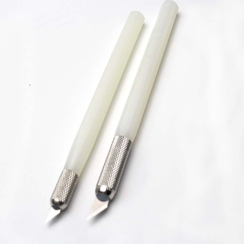 Japan imported NT cutter small pearl pen knife carving knife Student hand account art knife Rubber stamp carving knife