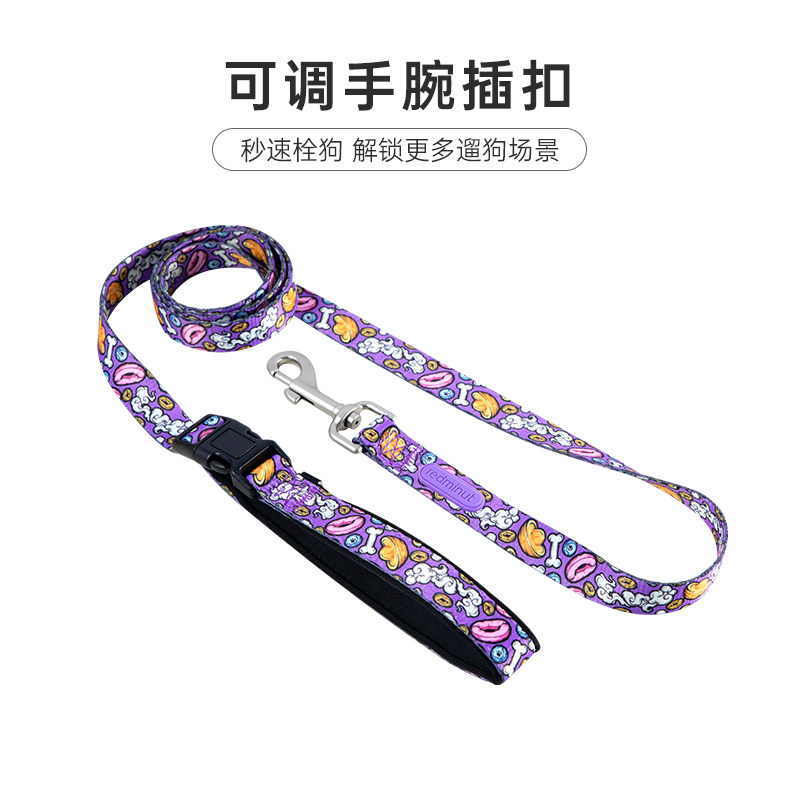 Small Red Chestnut Dog Traction Rope Walking Dog Necklace Small And Medium Dog Out Dog Rope Retractable Walking Dog Rope Dog Chain