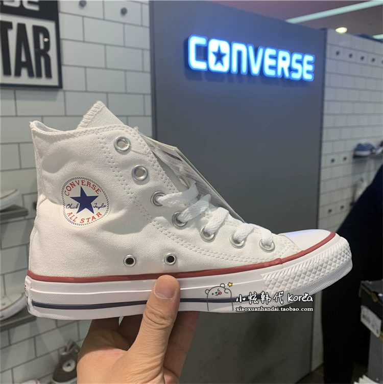 Giày chính hãng Hàn Quốc mua Converse Converse 2019 mùa hè dành cho sinh viên unisex giày vải cao cấp M9160 - Plimsolls