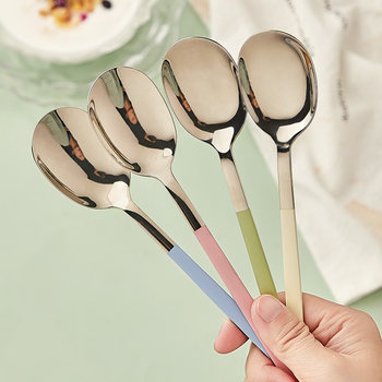 High-value stainless steel children's meal spoon
