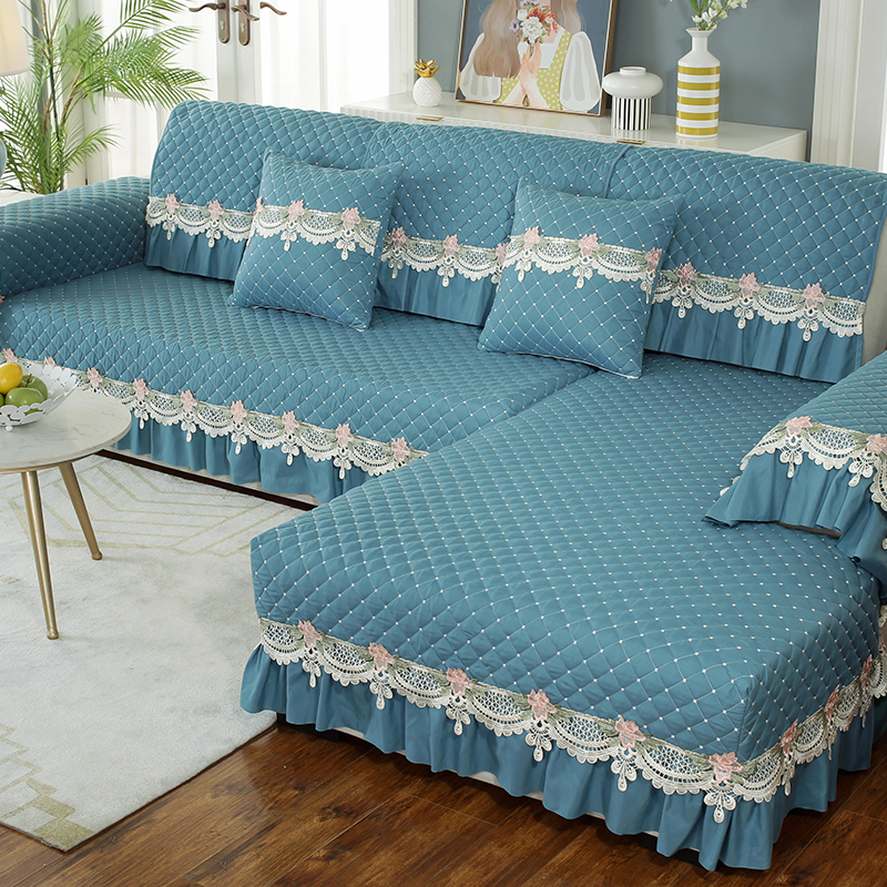 Sofa cover Four Seasons universal non-slip cushions minimalist modern sofas mat fabric Sofa Cover your Princess All-bag Gaib