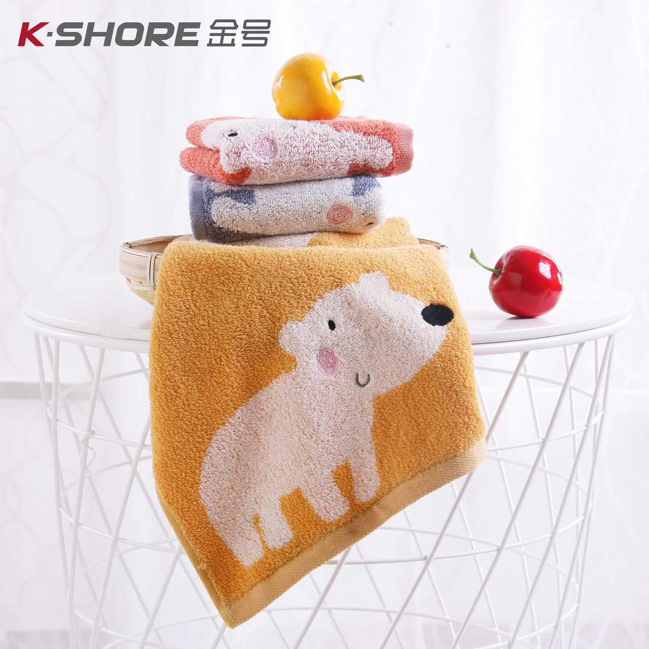 Gold Number Children Pure Cotton Towel Baby Wash Face Soft Home Schoolboy Water Absorbent Child Towel Pazi A Type Rectangle