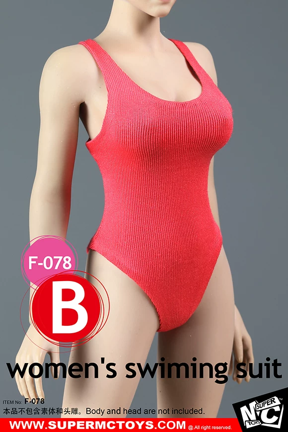 Купальник женский SuperMCTOYS F-078 1/6 секси купальник бикини с яркими пятнами