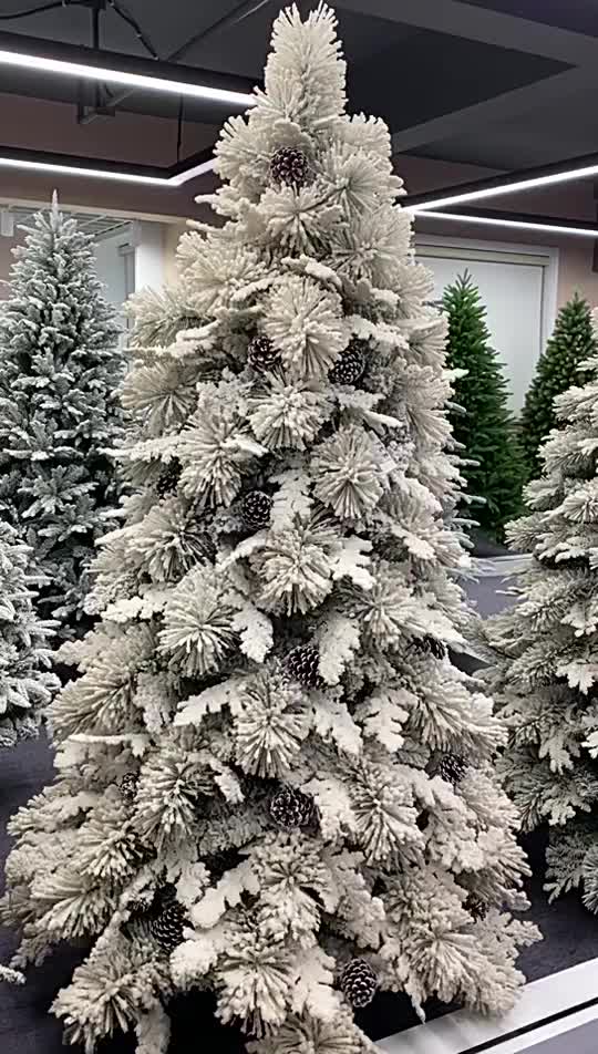 Christmas Gift Atmosphere Home Decoration Flocking Simulation