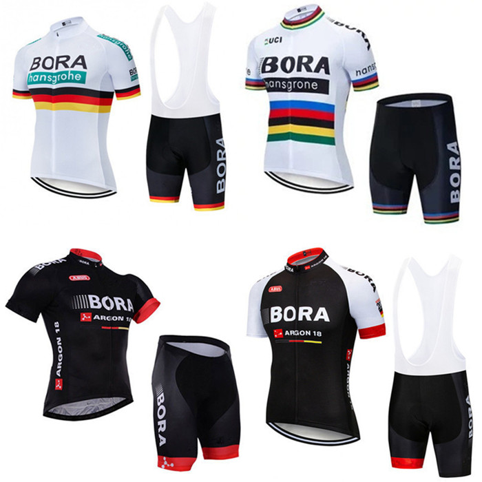 Summer short-sleeved team riding suit men and women mountain bike holding baby bag shorts suit road cycling bicycle suit customization