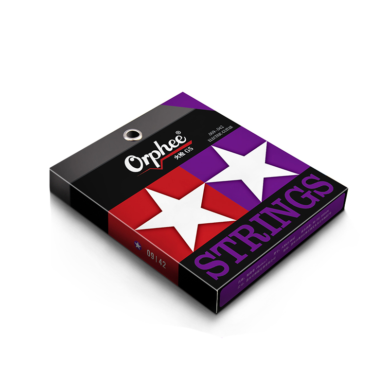 Orphee Oro Luffiqin String Electric Guitar Strings Double-coated anti-rust fire gun series Electric Guitar Strings set