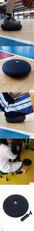 Bóng rổ cân bằng thiết bị đào tạo đệm không khí tập thể dục cân bằng khớp gối điều phối sức mạnh khớp mắt cá chân đĩa đào tạo - Bóng rổ túi lưới đựng bóng rổ