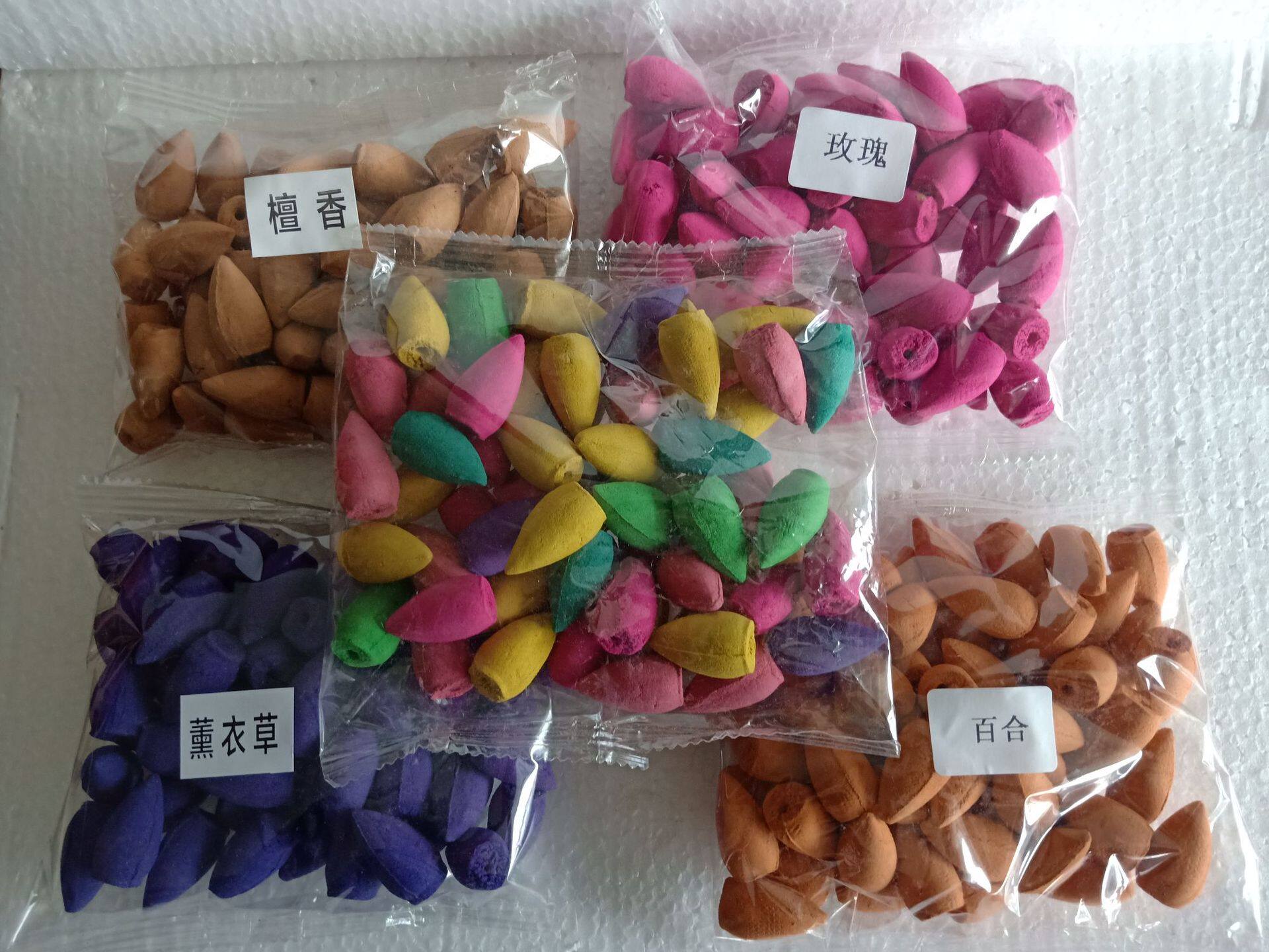 Керамическая благовола -горелка обратно водопад водопад водопад дымовой центр курильница   