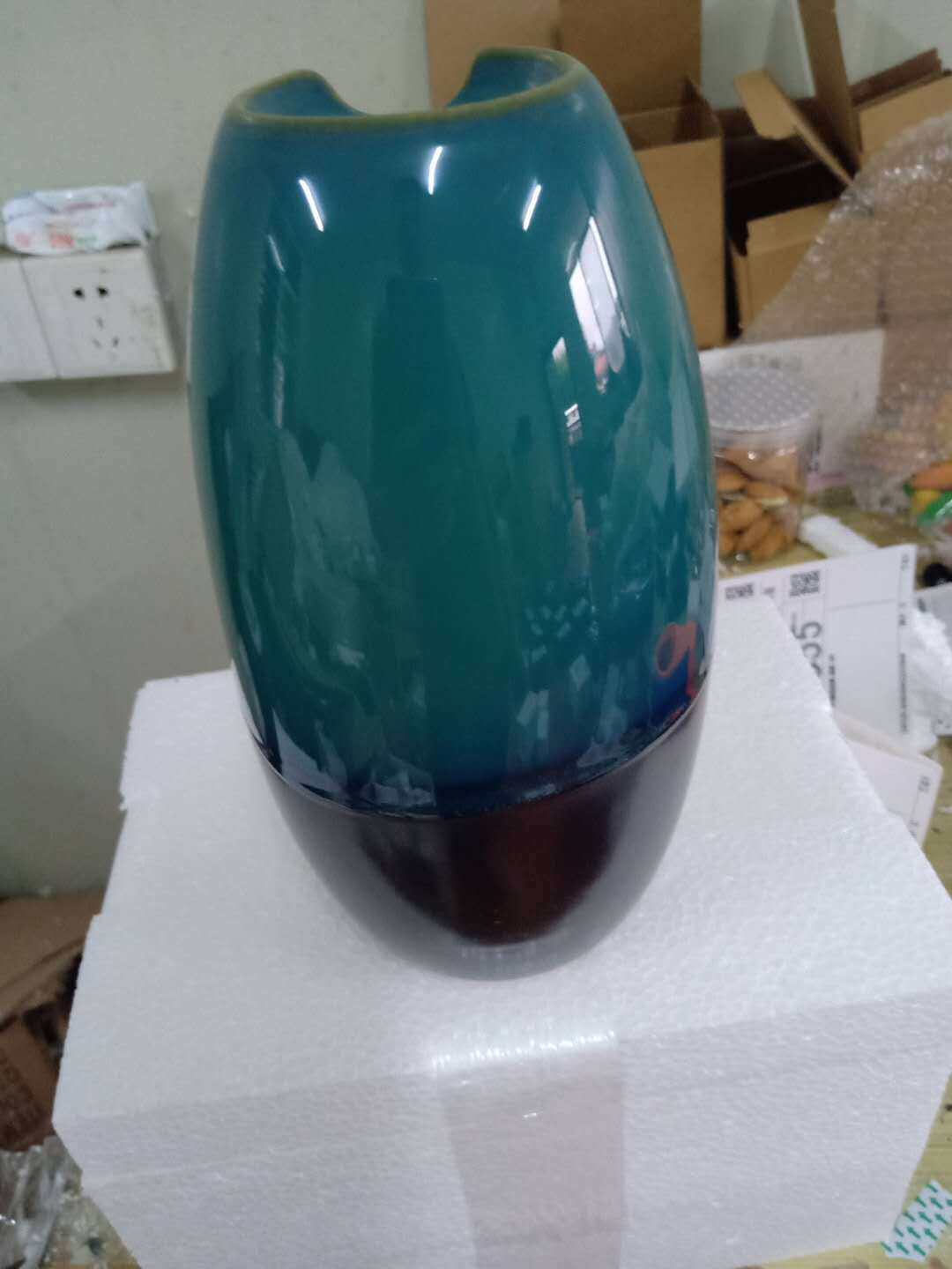 Керамическая благовола -горелка обратно водопад водопад водопад дымовой центр курильница   