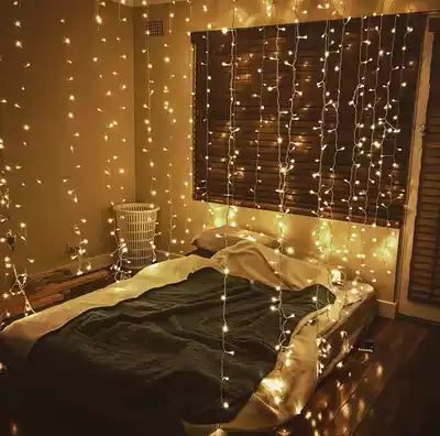 Light stars New Year lights with decorative romantic wall lights Creative simple atmosphere lights wedding room dormitory