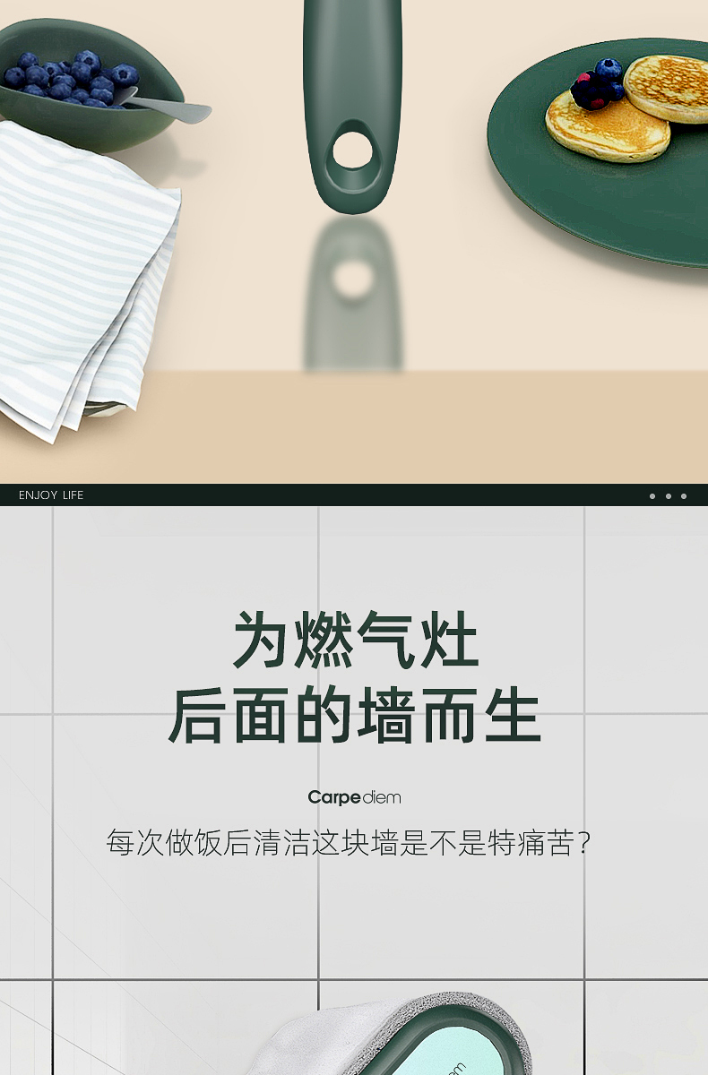 厨房刷子清洁刷墙面去污清洗神器丝瓜络海绵椰棕洗锅碗灶台瓷砖刷 图2