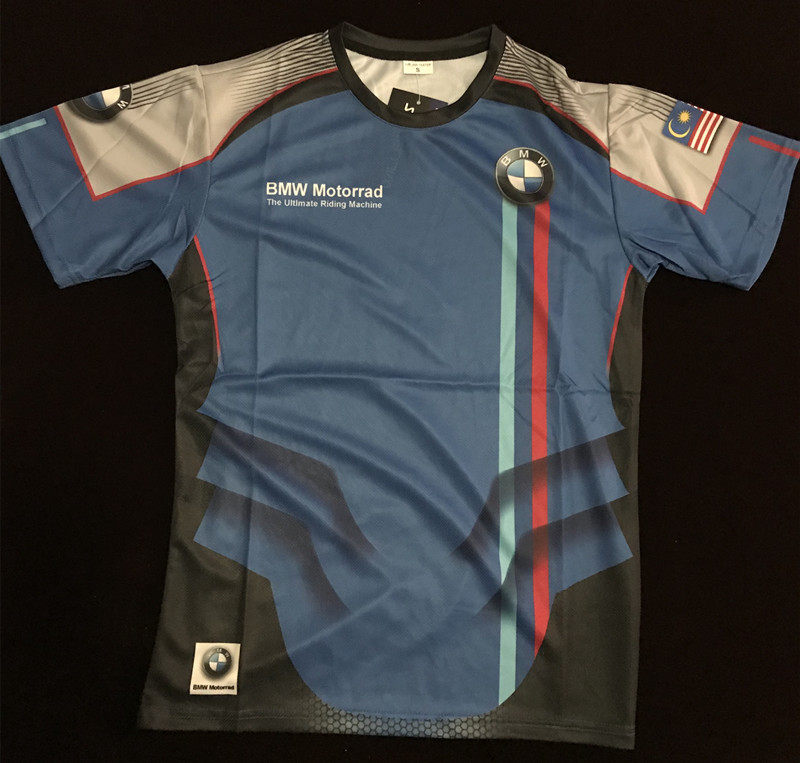 European and American moto racing T-shirt Locomotive Riding Short Sleeve Speed Dry Jersey Speed Dry Jersey Knight Culture Cardigan