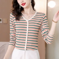9213 Long -Sleeved Color Bar