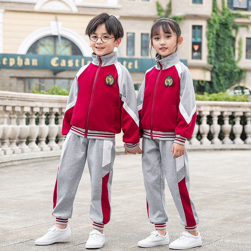 Kindergarten Garden Clothing Spring Autumn Clothing Elementary School Children's School Uniform Suit Customized Children Sports Yinglun Wind Class The new spring and summer