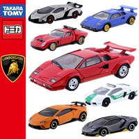 TOMY Mái vòm mô phỏng thẻ xe hợp kim mô hình xe bé trai TOMICA đồ chơi xe thể thao Lamborghini - Chế độ tĩnh kinh doanh đồ chơi trẻ em