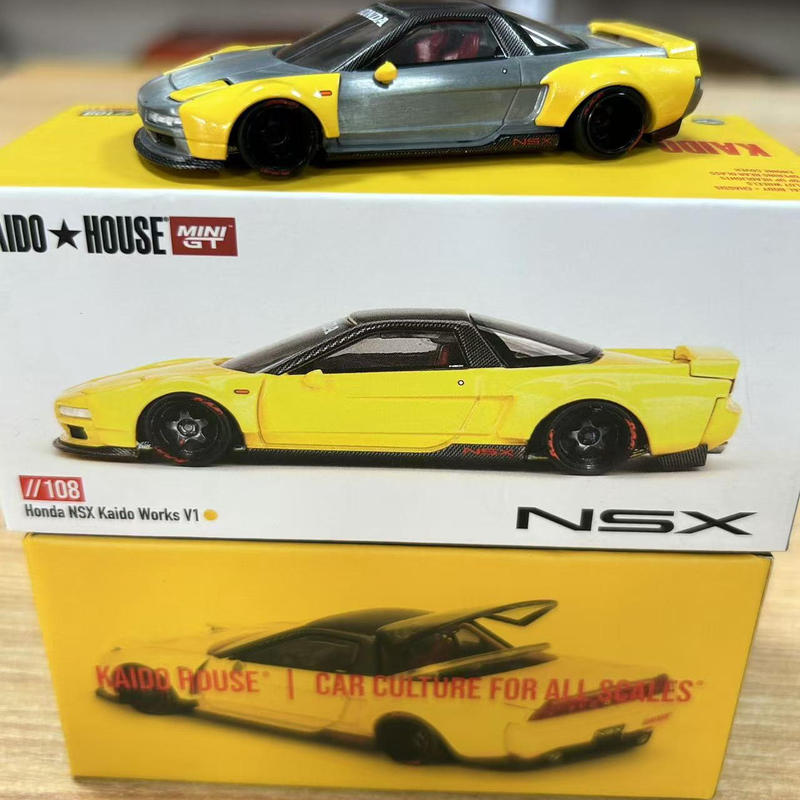 Kaidohouse Minigt Datsun Chevrolet Honda Clear Coat Hidden Edition Alloy Car Model