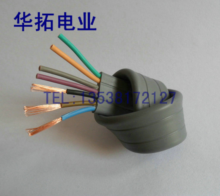 Flex door special wire automatic door special cable wire Seven-core flat wire telescopic door electric glance 7 * 0 75