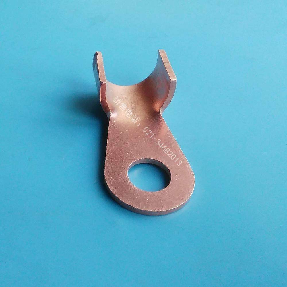 600A copper nose open copper nose wire tail cable copper nose thickened copper wire nose one price