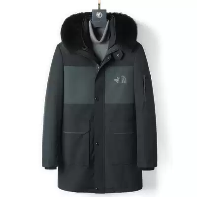 Parker clothing men's whole mink mink inner leather leather leather fur fur one fur coat coat coat winter