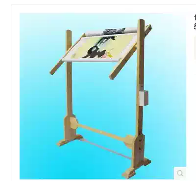 Solid wood adjustable cross stitch shelf Desktop embroidery shelf Embroidery stretch cross stitch bracket embroidery frame hanger tool