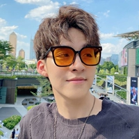 GM Black Rame Crame Color Sunglasses Мужская приливная сеть красная вождение специальная карта для глаз Антильтравиолетовые сильные светлые солнцезащитные очки самки