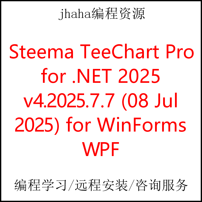 Steema Teechart Pro for .Net 2025 V4.2025.7.7 Winforms Wpf