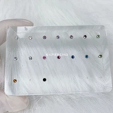Маленький импортный пирсинг в нос, серьги, пирсинг для губы, США, 2.5mm, 1.2mm