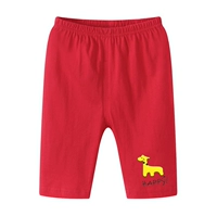 Красная хлопковая пони, штаны