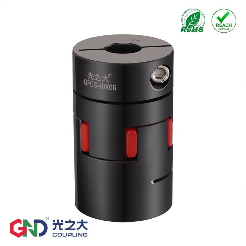GFCS light large 45th steel plum coupling servo motor elastic connection large torque screw coupling