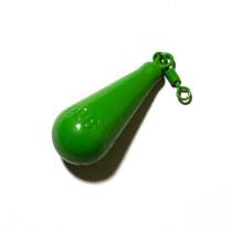 European-style library fishing Ronnie fishing group European carp fishing beads fishing sea pole fishing giant fishing pendant method hidden green bionic lead pendant