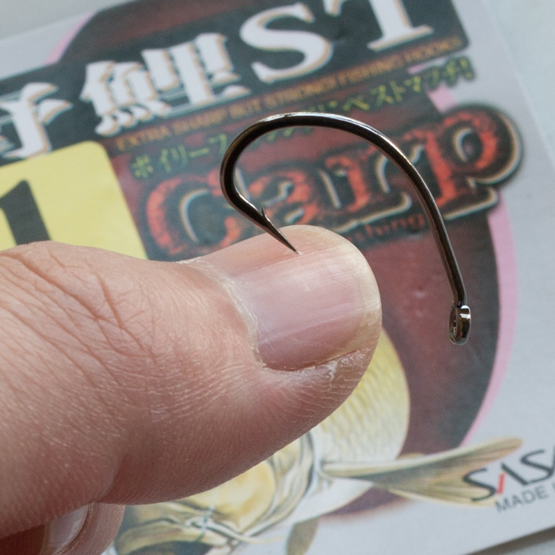 Sand Sarmcano Carp Raw Bottling Imported Pipe Pay Eu Style Bank Fishing Ocarp Fishing Rooney Fishing Group Anti-Decoupling Japanese Fish Hook