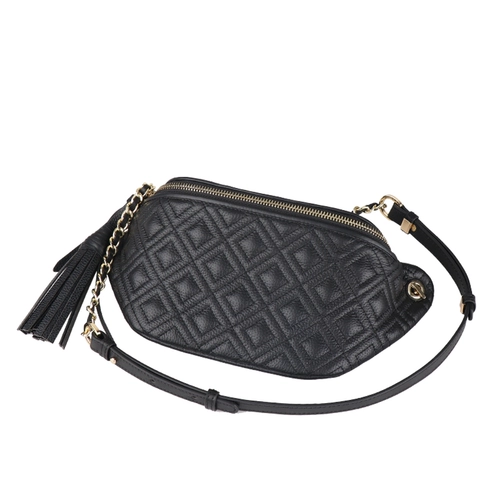 Нагрудная сумка, кожаная цепь, поясная сумка, из натуральной кожи, коллекция 2023