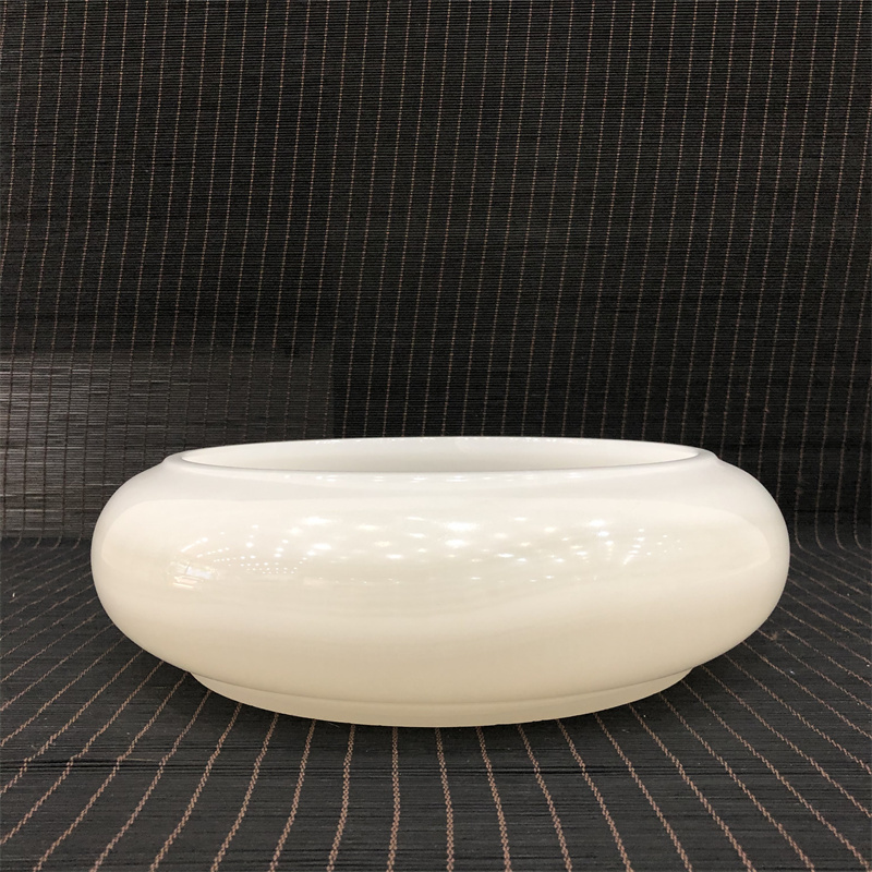 Jade Narcissus Pot Plant Hydroponic Extra Large Diameter Flower Pot Round Home Living Room Treasure Pot Tea Wash Fish Tank Ornament Jade Narcissus Pot Plant Hydroponic Extra Large Diameter Flower Pot Round Home Living Room Treasure Pot Tea Wash Fish Tank Ornament