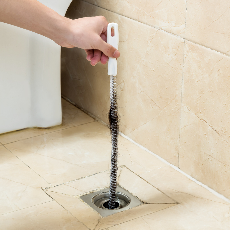 Pipe dredger Bathroom hair cleaning Sink Anti-blocking artifact Sewer hair hook special tool