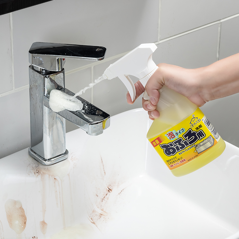 Japan Import Floor Tiles Tiles Cleanser Powerful Decontamination Home Makeup Room Bathtub Descaling Water Scale Clean Porcelain Net Dose
